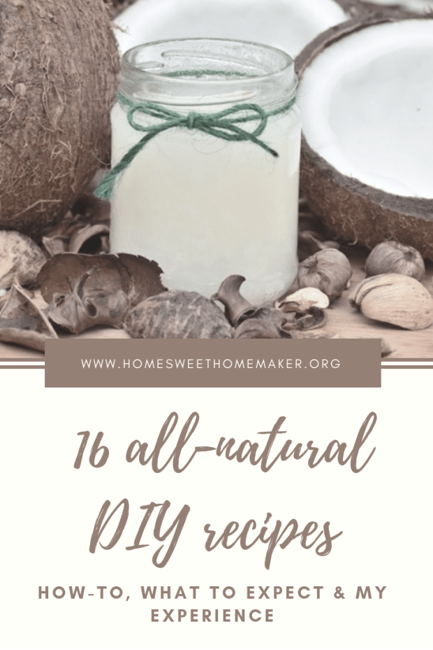 how to make DIY toothpaste deodorant lotion body wash shampoo laundry detergent softener coconut oil recipe all natural organic crunchy