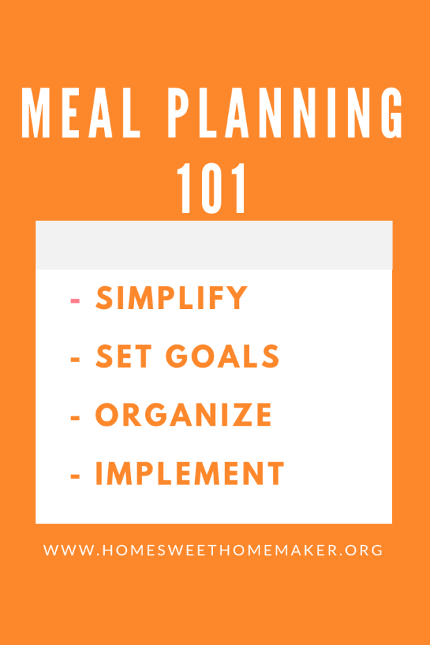 Meal Planning 101 - Everything You Need To Know About Meal Planning - How To Grocery List - Balanced Meals - Family