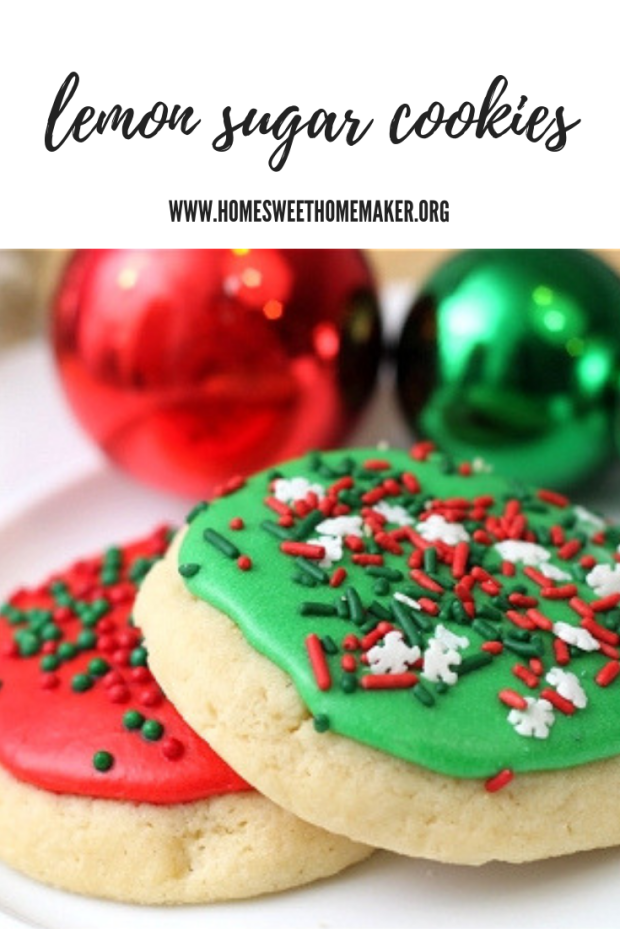 fluffy soft lofthouse copycat lemon sugar cookies christmas decorated frosted cookies holiday cookie recipes recipe grandma homemade best