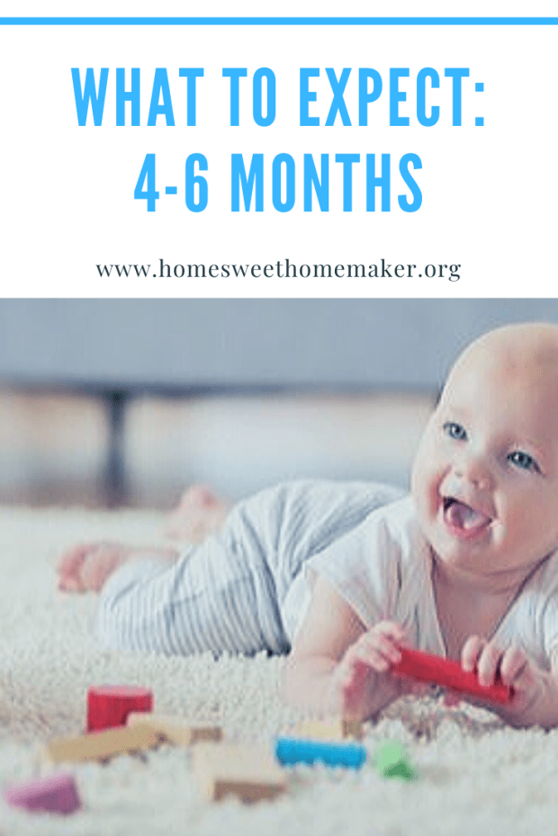 what to expect 4-6 months old baby schedule milestones 3 4 5 6 infant how to care for activities feedings sleeping