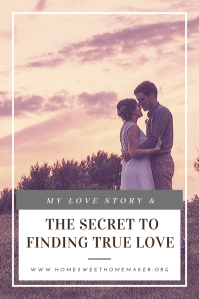 Letting God Write My Love Story – HomeSweetHomeMaker