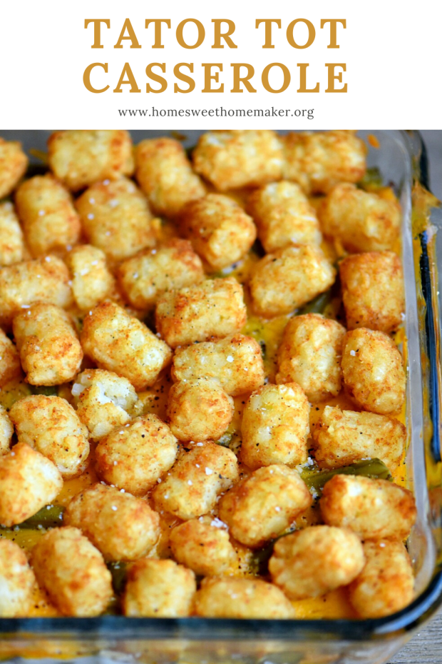 tater tot green bean casserole easy recipe big family cheap fast delicious meal recipes